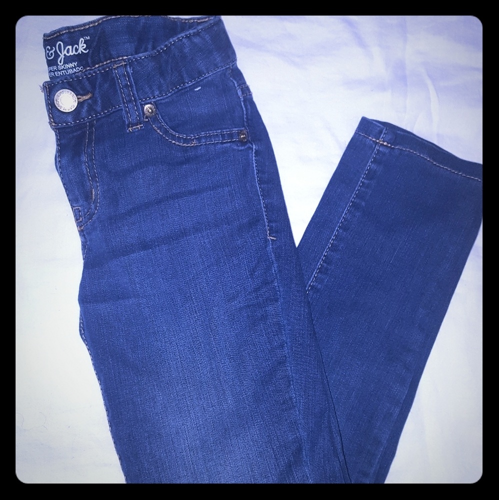 Girl's Size 7 Cat & Jack Super Skinny Jeans